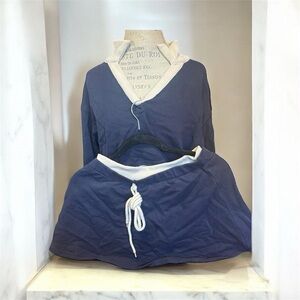 Blue and Whites skort and top set